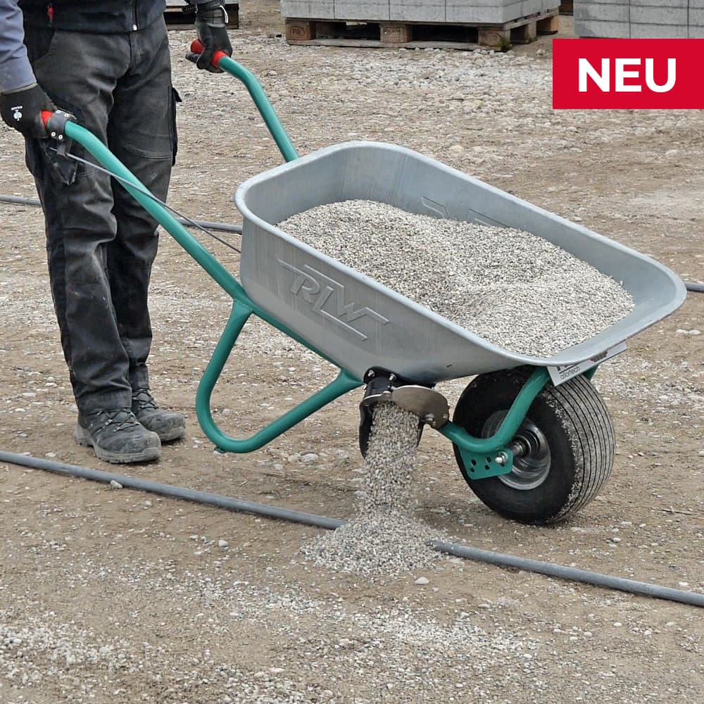 Schubkarre mit Dosier-Funktion